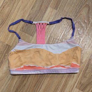 Lululemon Horizon Sports Bra Braided Back Size 6